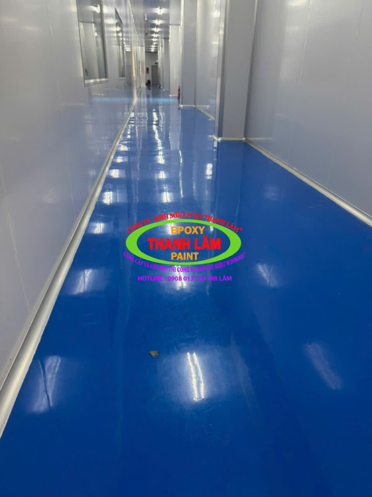 Epoxy tự san phẳng và PU – MF nhà máy thực phẩm Richy miền Nam