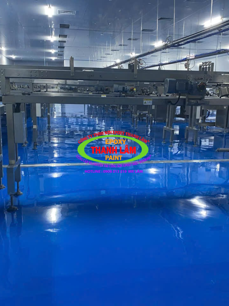 Epoxy tự san phẳng và PU - MF nhà máy thực phẩm Richy miền Nam 12 17