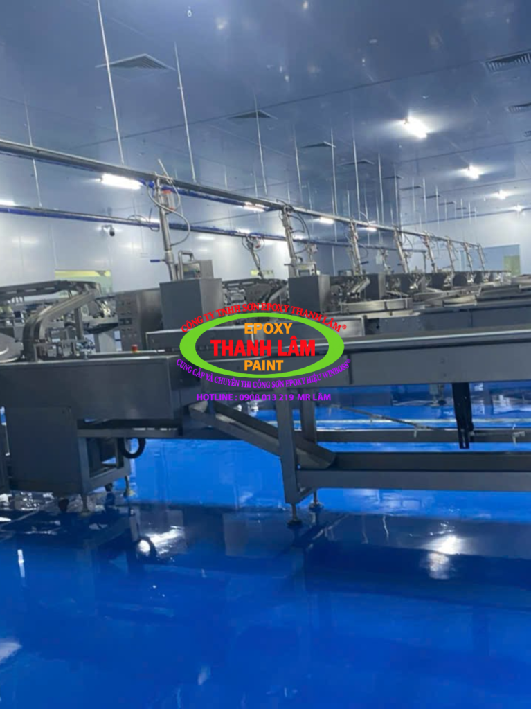 Epoxy tự san phẳng và PU - MF nhà máy thực phẩm Richy miền Nam 13 18