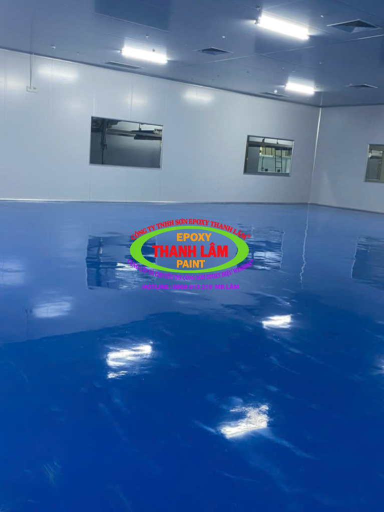 Epoxy tự san phẳng và PU - MF nhà máy thực phẩm Richy miền Nam 14 19