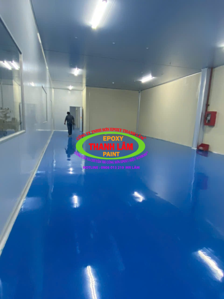 Epoxy tự san phẳng và PU - MF nhà máy thực phẩm Richy miền Nam 15 20