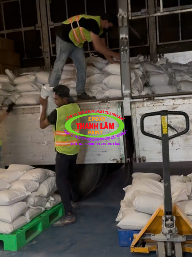 Epoxy tự san phẳng và PU - MF nhà máy thực phẩm Richy miền Nam 4 32