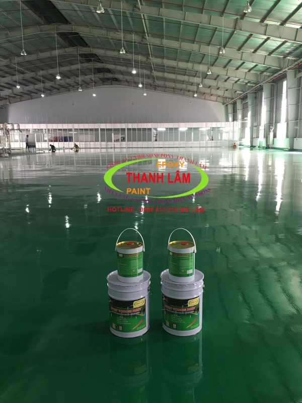 Sơn Epoxy Tự San Phẵng Tại Nhà Máy Chế Biến Thực Phẩm Singapoe