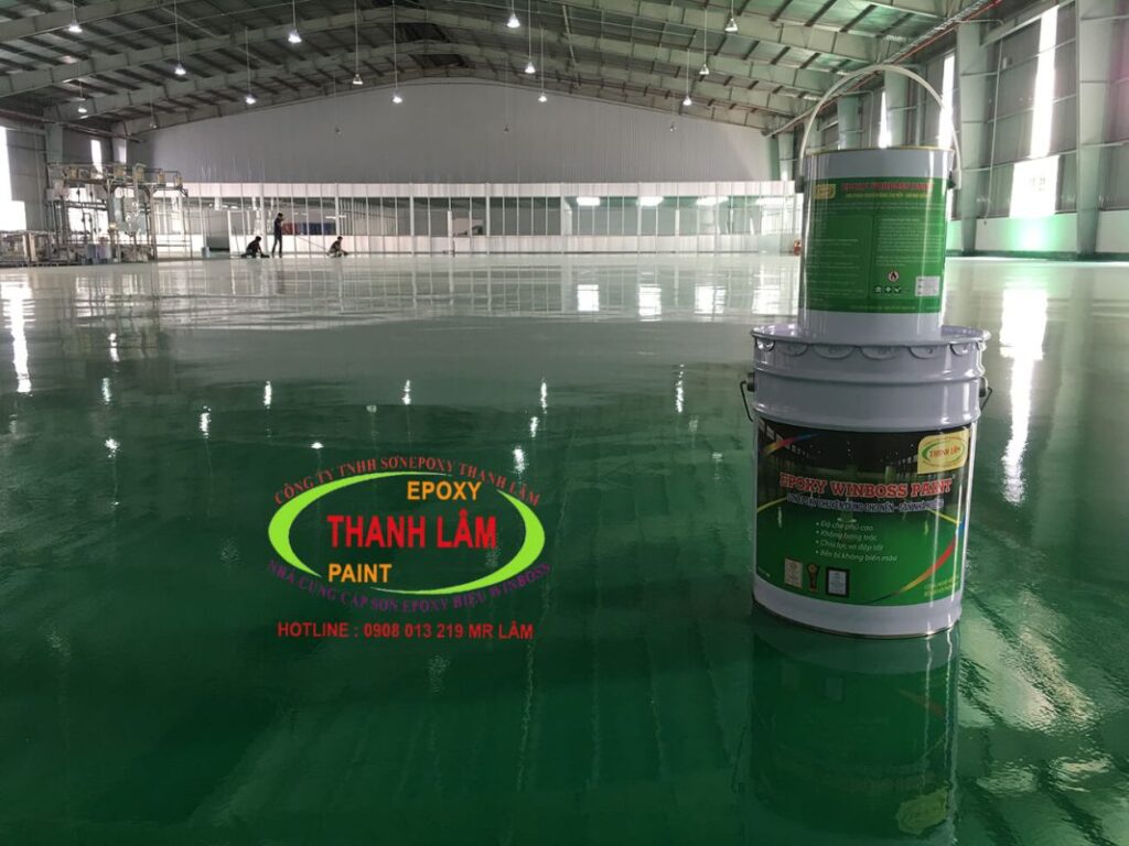 Hoàn Thiện Sơn Pu Polyurethane Tự Phẳng Dạng Bóng Nhà Máy Chế Biến Thực Phẩm 01