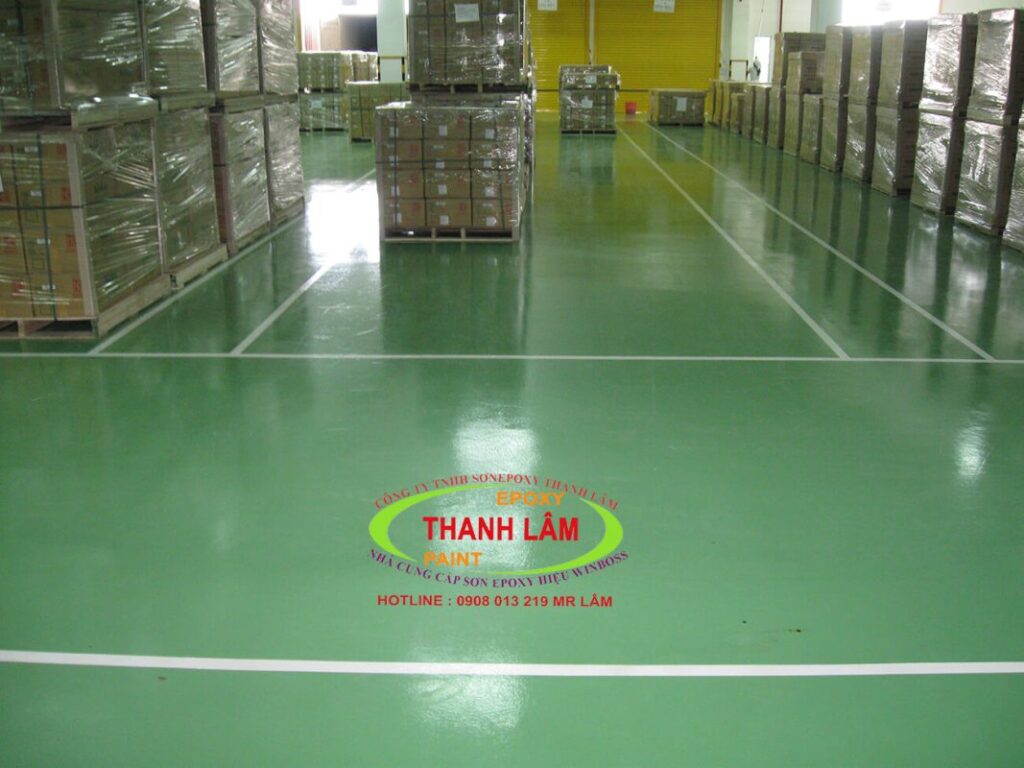 Hoàn Thiện Sơn Epoxy Kho Nhà Máy Điện Tử Nidec Quận 9