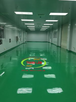 Sơn Epoxy Tự Phẳng Nhà Máy Mỹ Phẩm Tạ Minh Quang Kcn Tân Tạo