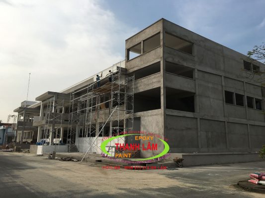 Tường Bên Ngoài Bằng Sơn Pu Ngoài Trời