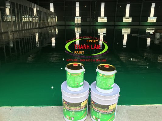 Sơn epoxy Tự Căn Bằng Nhà Máy Chế Biến Thực Phẩm Thái Lan